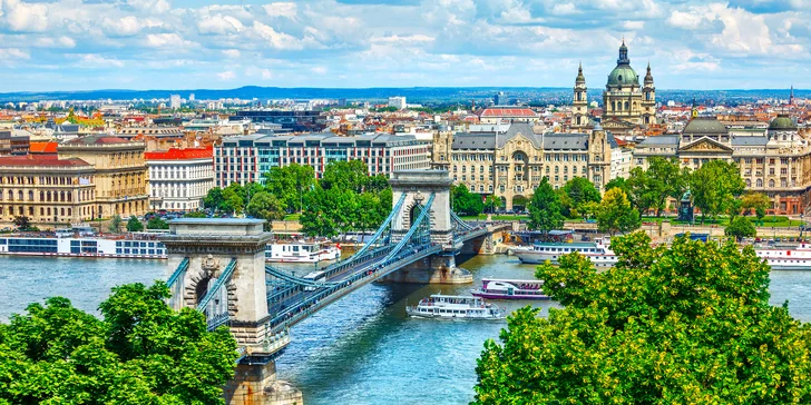 Poznávací autobusový výlet do Budapešti s relaxací v termálech