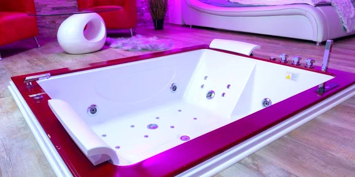 Privátní wellness: občerstvení, růže, pokojová služba i doprava vozem Bentley