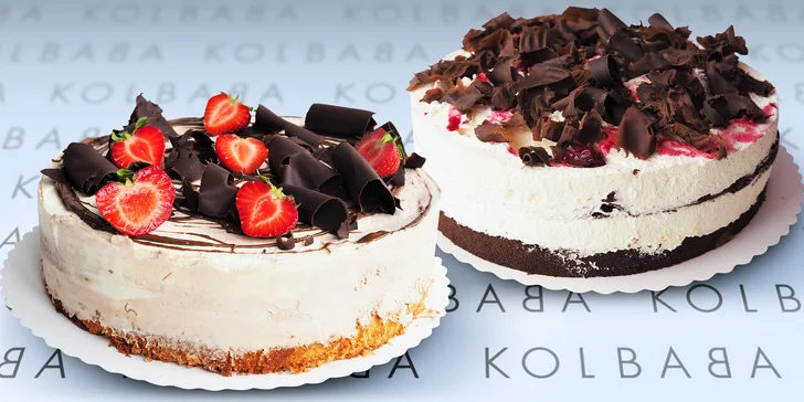 Trojité potěšení z Kolbaby: povidlový, schwarzwaldský a Kinder Bueno dort