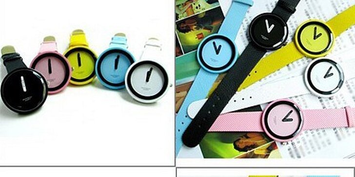 139 Kč za stylové unisex hodinky Jelly Lux v 12 barvách v hodnotě 290 Kč