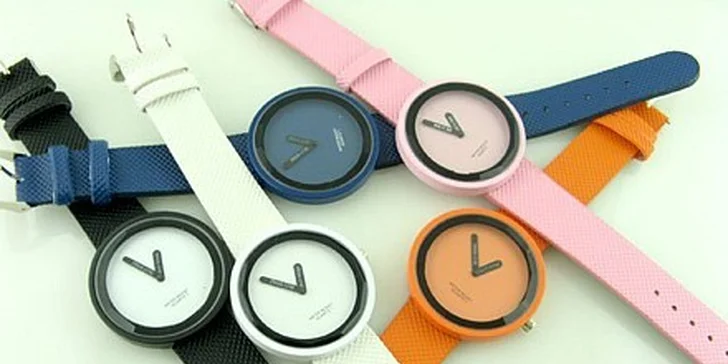 139 Kč za stylové unisex hodinky Jelly Lux v 12 barvách v hodnotě 290 Kč