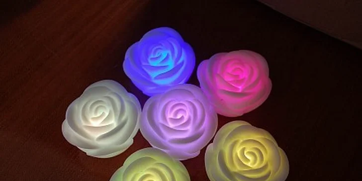 69 Kč za Svítící LED růži s dárkem zdarma v hodnotě 249 Kč
