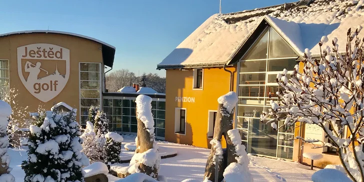 Jarní prázdniny v penzionu Golf Ještěd pro dva či pro rodinu vč. polopenze