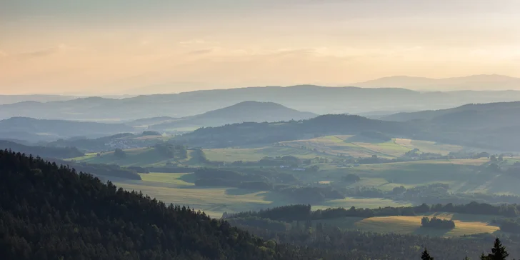 Pohodové léto v Novohradských horách u rakouských hranic vč. polopenze
