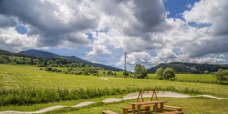 Luxusní odpočinek v Jeseníkách pro dva: polopenze, wellness a procedury