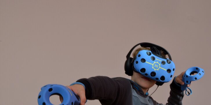 Adrenalin ve virtuální realitě: 1, 2 nebo 3 hod. hraní pro 1–10 hráčů