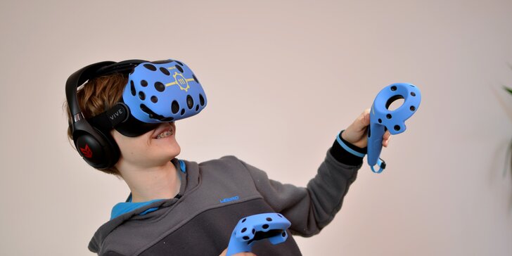 Adrenalin ve virtuální realitě: 1, 2 nebo 3 hod. hraní pro 1–10 hráčů