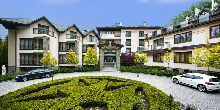 Exkluzivní pobyt ve 4hvězdičkovém hotelu v polské Krynici-Zdrój vč. polopenze a wellness