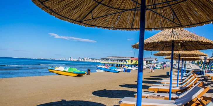 Albánie, Drač: letenka, 7 nocí v klidu 1lůžkového pokoje a all inclusive