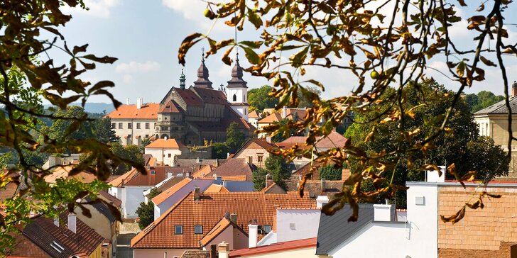 Jaro i léto v UNESCO Třebíči vč. snídaně a prohlídky rituální lázně