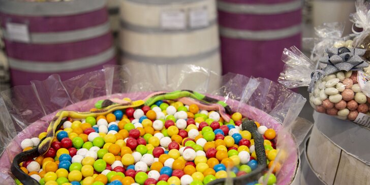 Oslaďte si den oblíbenými bonbony: gumové, čokoládové, kyselé i lékorky