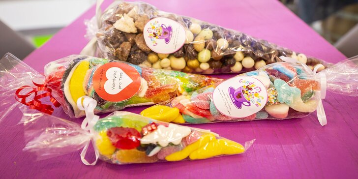 Oslaďte si den oblíbenými bonbony: gumové, čokoládové, kyselé i lékorky