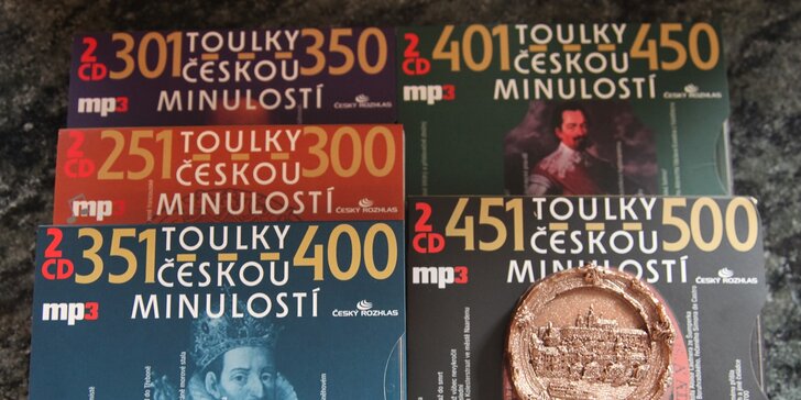 Audiokniha Toulky českou minulostí a ručně dělaná čokoláda z Ellory