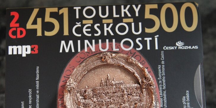 Audiokniha Toulky českou minulostí a ručně dělaná čokoláda z Ellory