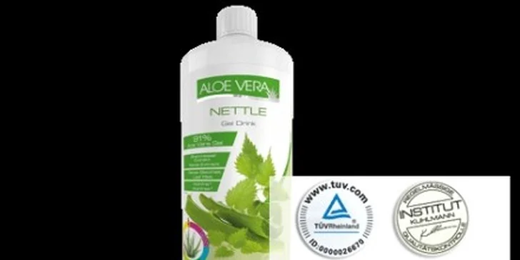 400 Kč za Aloe Vera Gel - kopřiva 1000 ml v hodnotě 670Kč včetně poštovného