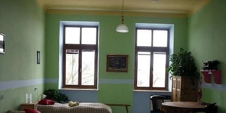 1500 Kč za ubytování na dvě noci v apartmánu pro 2 osoby v hodnotě 2000 Kč