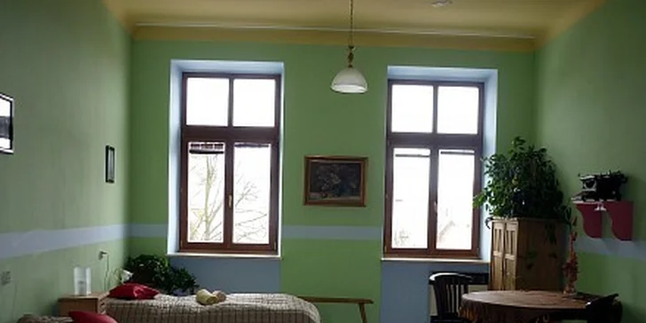 1500 Kč za ubytování na dvě noci v apartmánu pro 2 osoby v hodnotě 2000 Kč
