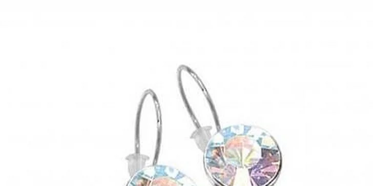 189 Kč za krásné náušnice s krystaly Swarovski v hodnotě 279 Kč