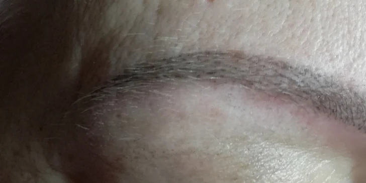 Permanentní make-up: horní nebo dolní oční linky, rty či obočí