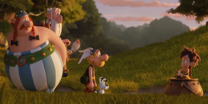 2 vstupenky na rodinný animák Asterix a tajemství kouzelného lektvaru