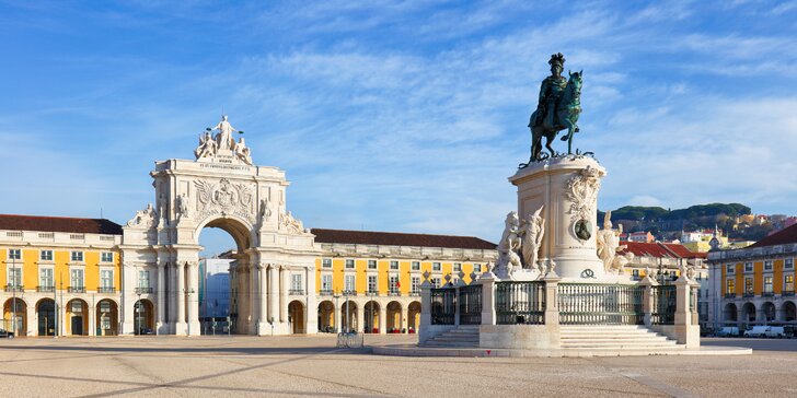 Lisabon letecky: výlet do Sintry, ubytování ve 3* hotelu vč. snídaně, průvodce