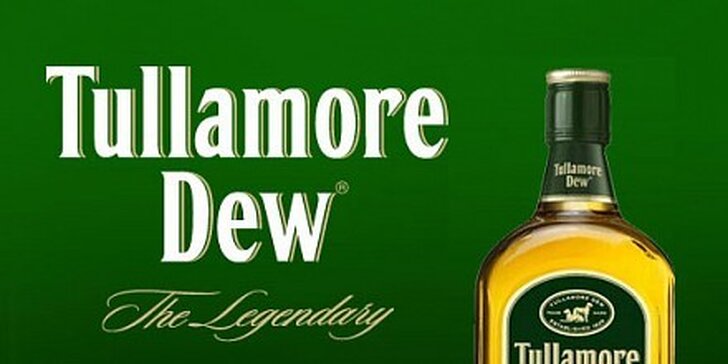 150 Kč za 4x 0,04l irské whisky Tullamore Dew v hodnotě 200 Kč
