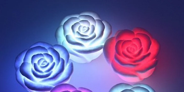 69 Kč za Svítící LED růži s dárkem zdarma v hodnotě 249 Kč