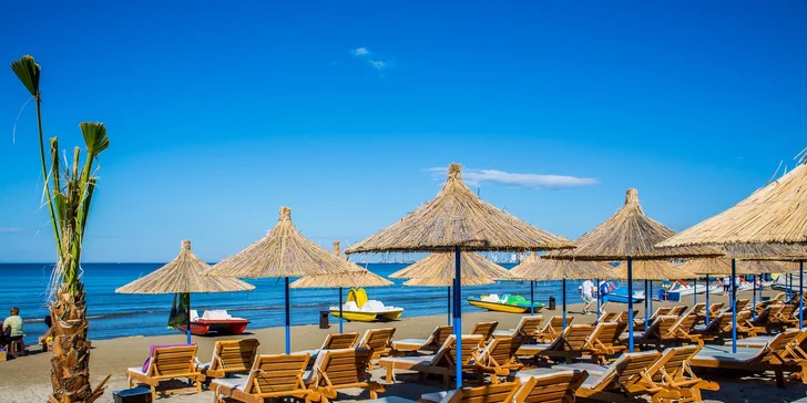 Albánie, Drač: letenka, 7 nocí v klidu 1lůžkového pokoje a all inclusive