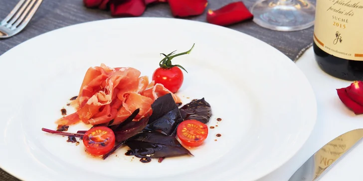 7chodové degustační menu pro dva - siven i kachna v luxusním podání