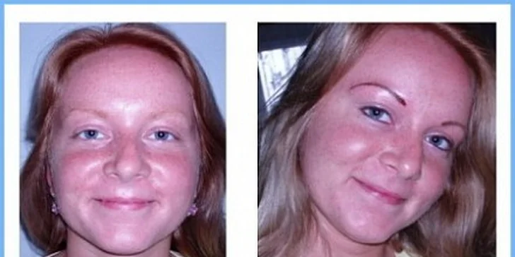 1650 Kč za permanentní make-up obočí v původní hodnotě 2200 Kč