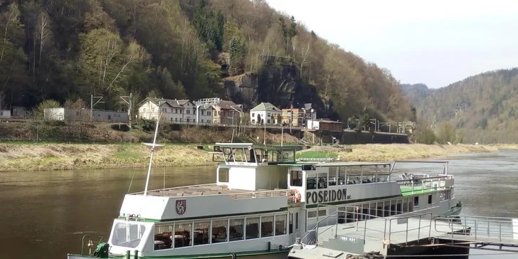 Výlet do Bad Schandau s plavbou lodí a turistikou v Saském Švýcarsku