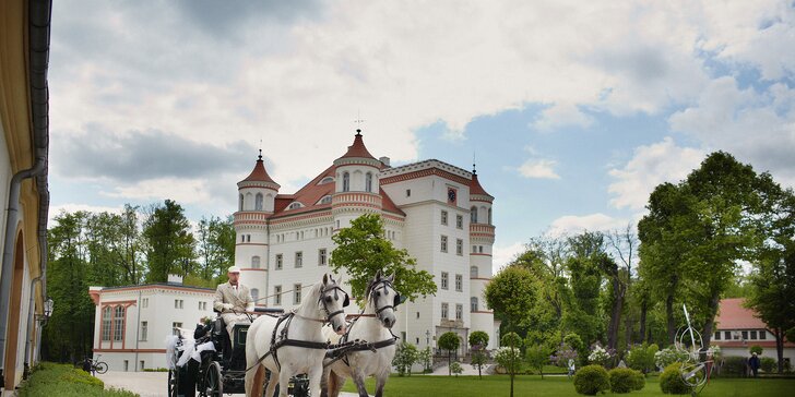 Jedinečný wellness pobyt na zámku Wojanów na polské straně Krkonoš