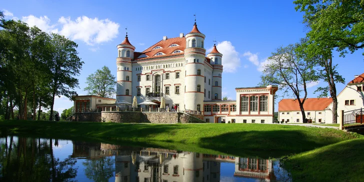 Jedinečný wellness pobyt na zámku Wojanów na polské straně Krkonoš