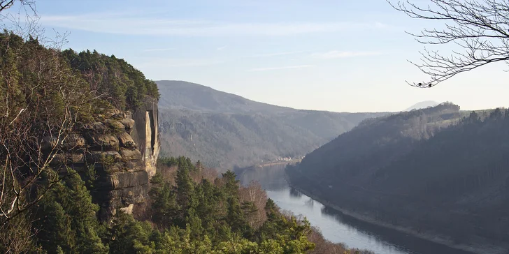 Vlakem do Bad Schandau s turistikou nebo koupáním v termálních lázních