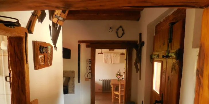 Stylový středověký domek v centru Českého Krumlova pro dva i rodinu