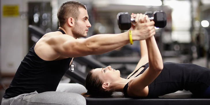 Osobní trenér ve fitness centru: 1 až 5 lekcí aktivního vedení tréninku