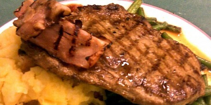 229 Kč za 250 g steak z Uruguayské roštěné s restovanými fazolovými lusky
