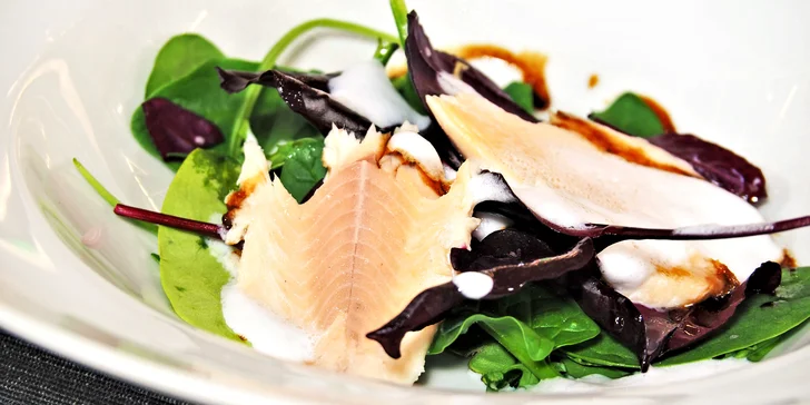 7chodové degustační menu pro dva - siven i kachna v luxusním podání