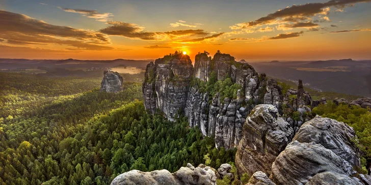 Výlet do Bad Schandau s plavbou lodí a turistikou v Saském Švýcarsku