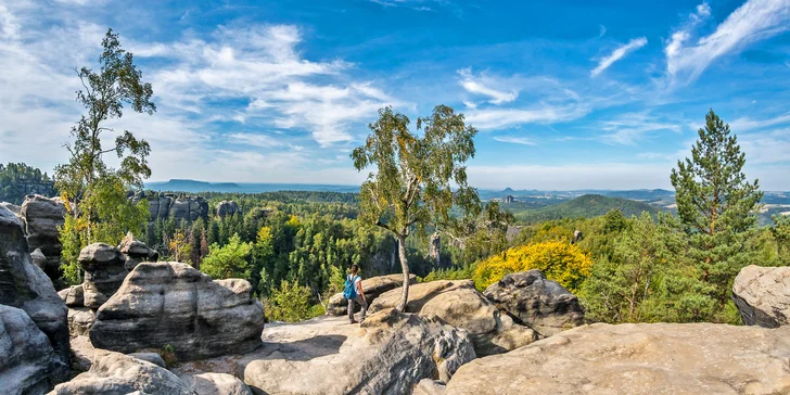 Výlet do Bad Schandau s plavbou lodí a turistikou v Saském Švýcarsku