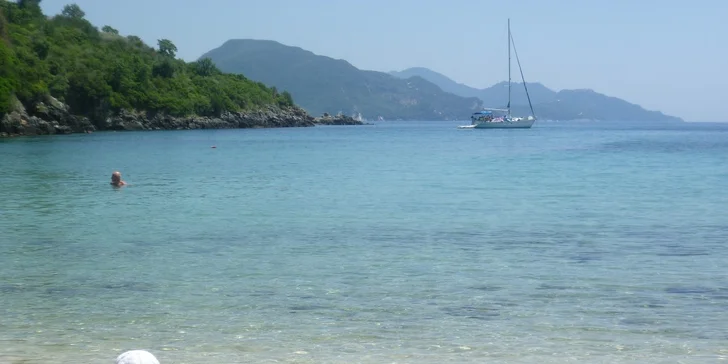 Sivota, pláž Zavia