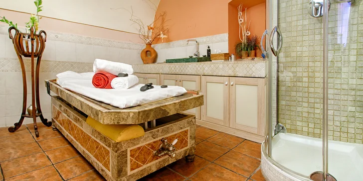 Vstup do wellness je privátní.
