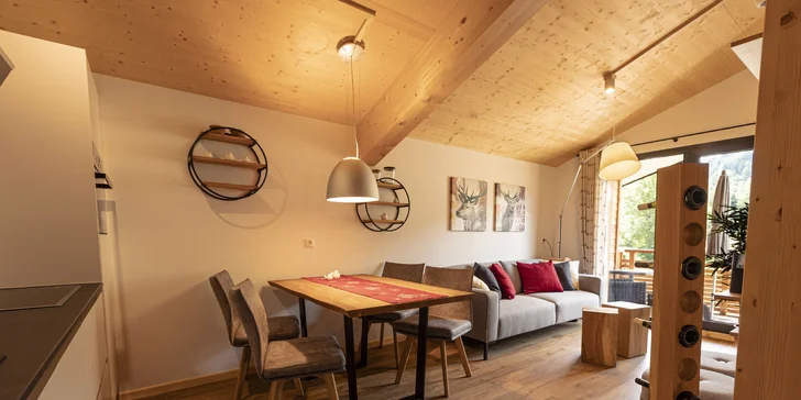 Všetky apartmány vás navyše nadchnú vlastnou infračervenou saunou pre chvíle relaxácie len pre vás.
