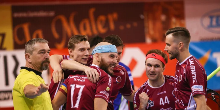 Vstupenka na florbal na Spartě: čtvrtfinálové derby s 1. SC Tempish Vítkovice