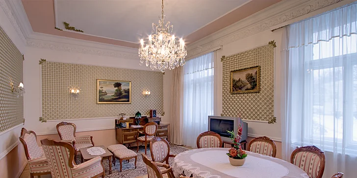 4* pobyt v centru Liberce: 3chodové menu, wellness nebo ubytování v prezidentském apartmá
