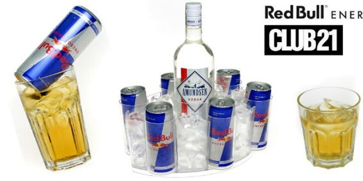 379 Kč za 0,5 litru vodky a ŠEST Red Bullů. Speciální akce v legendárním Clubu 21 v Plzni. Pobavte se se svými přáteli se slevou 50 %.