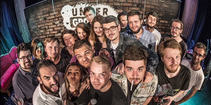 Stand-up show s komiky z Underground Comedy ve Zlíně