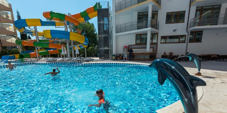 Dovolená na Slunečném pobřeží: all inclusive, aquapark a 500 metrů na pláž