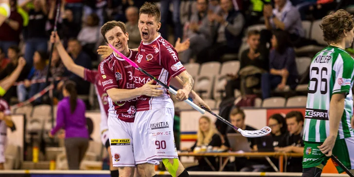 Vstupenka na florbal na Spartě: čtvrtfinálové derby s 1. SC Tempish Vítkovice