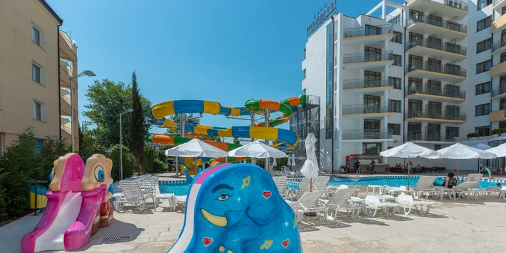 Dovolená na Slunečném pobřeží: all inclusive, aquapark a 500 metrů na pláž